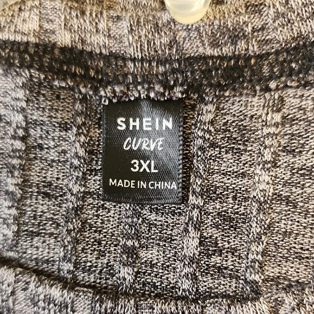 SHEIN Charcoal Long Sleeve Dress - Picture 8 of 10